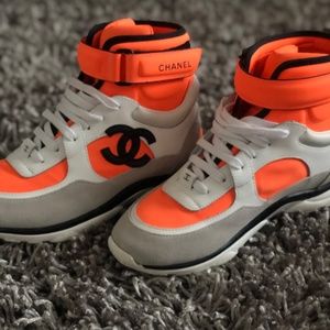 Authentic Chanel High top sneakers